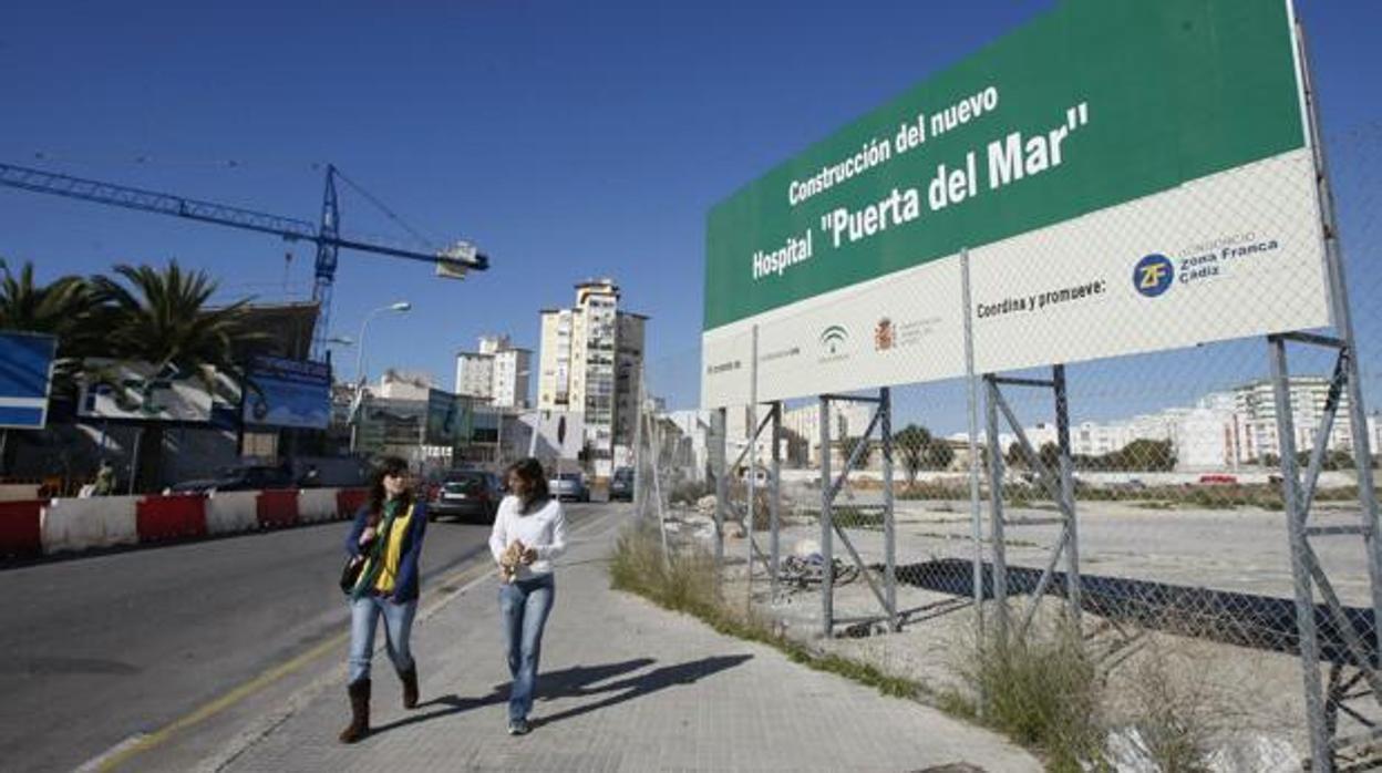 De nuevo en el aire el nuevo hospital para Cádiz