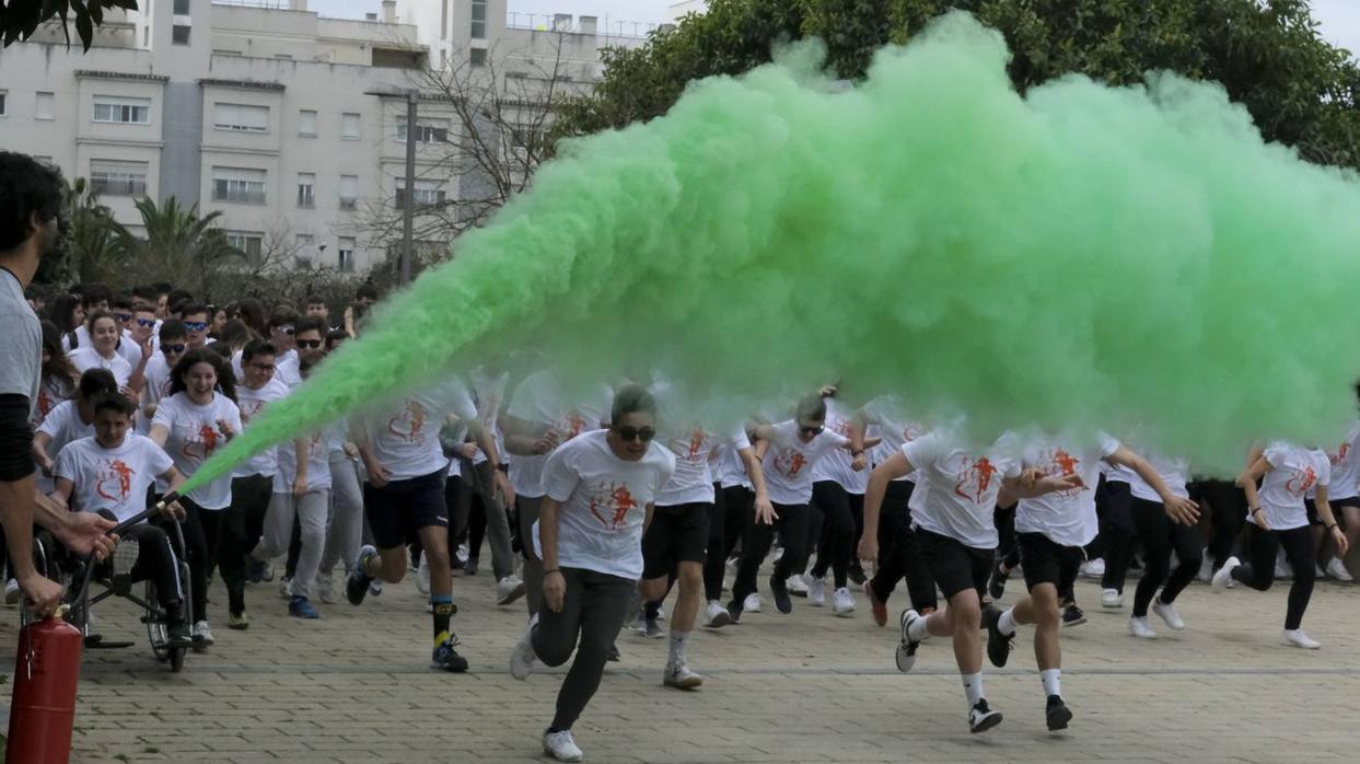 El alumnado de la concertada, volcado en la 'Holy Run' de Cádiz