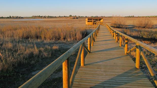 La laguna de Los Tollos, un paraje entre dos provincias