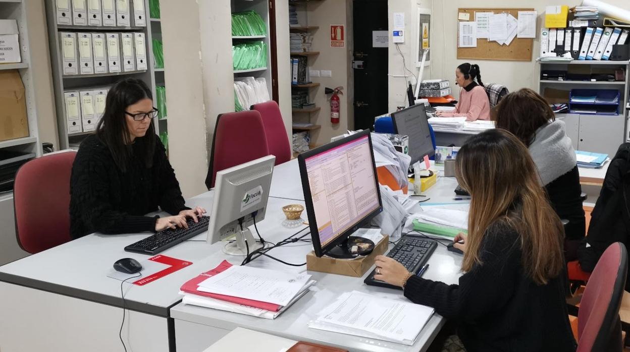 Instalaciones de Facua Cádiz en el edificio