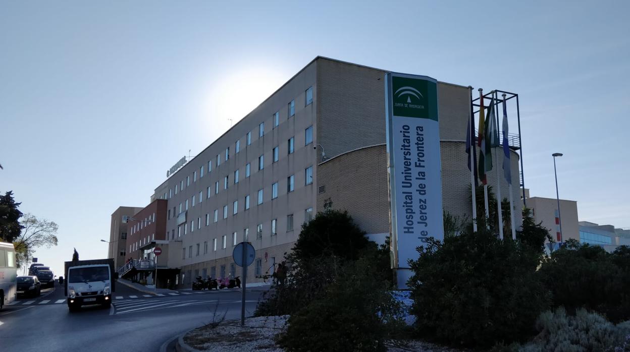 Hospital de Jerez donde ha ingresado una mujer síntomas de coronavirus Covid 19.