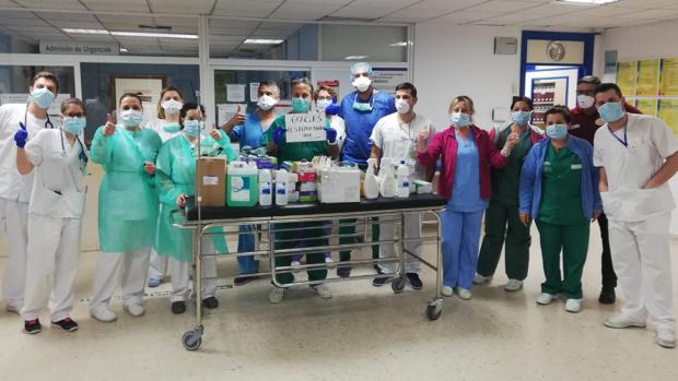 Los profesionales sanitarios del hospital de Puerto Real piden material para luchar contra el coronavirus
