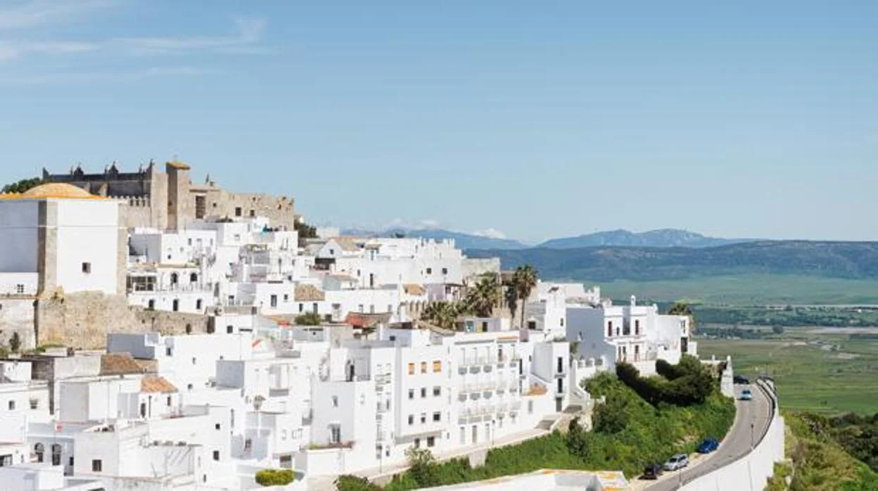 Vista de Vejer, uno de los municipios más turísticos de la provincia de Cádiz.