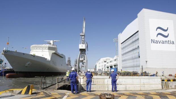 UGT pide que Navantia garantice el empleo de industria auxiliar en los tres centros de la Bahía