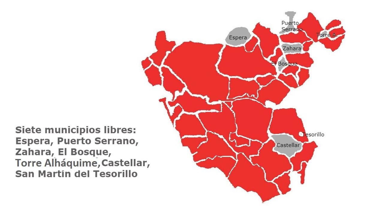 Puerto Serrano es de los pocos municipios libres de coronavirus en la provincia de Cádiz.