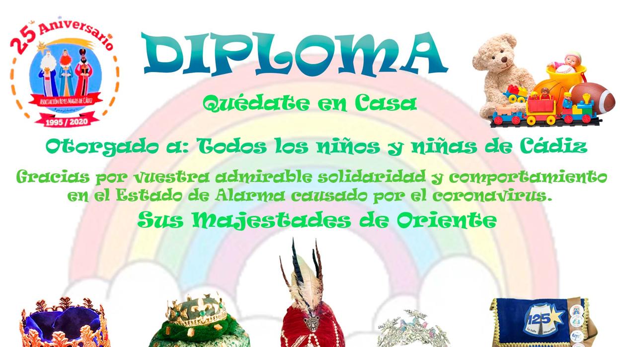 Los Reyes Magos envían un regalo anticipado a «todos los niños de Cádiz»