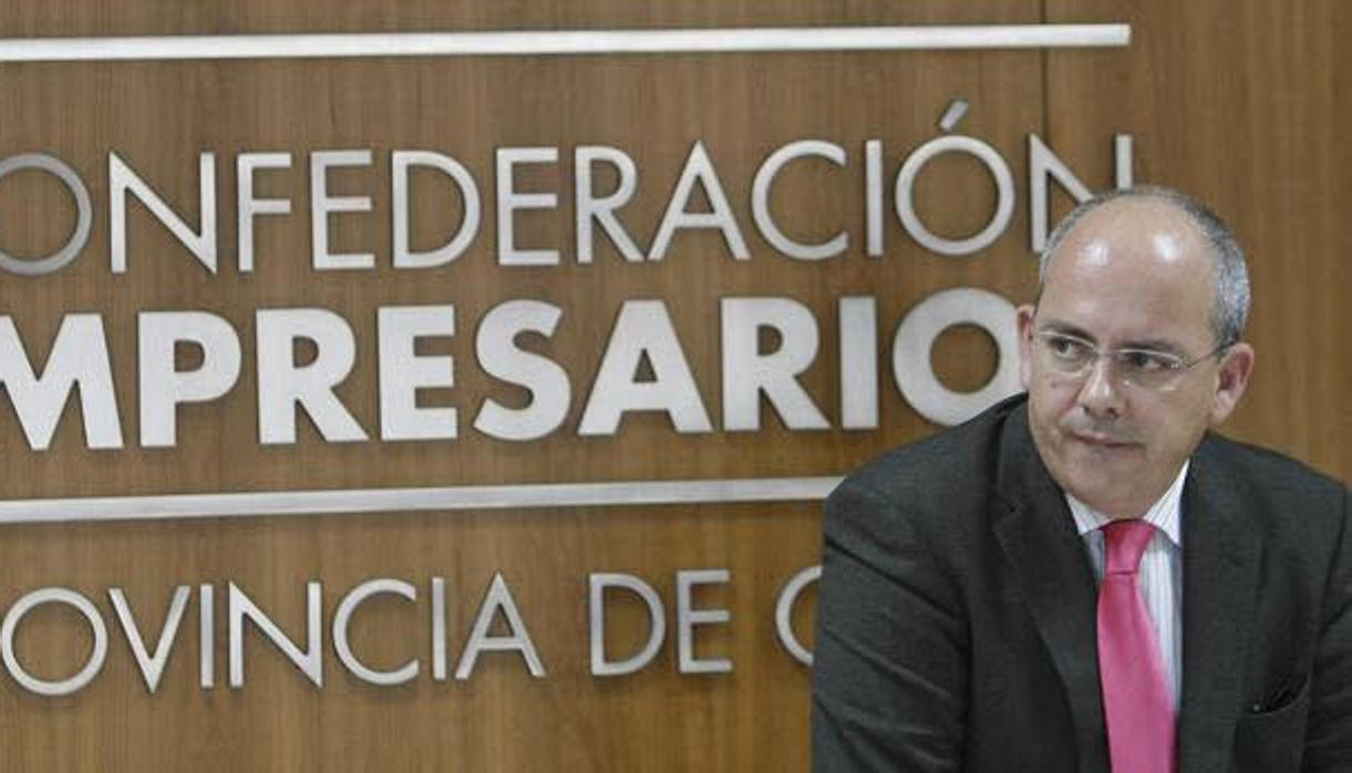 Javier Sánchez Rojas es el presidente de la Confederación de Empresarios de Cádiz (CEC).