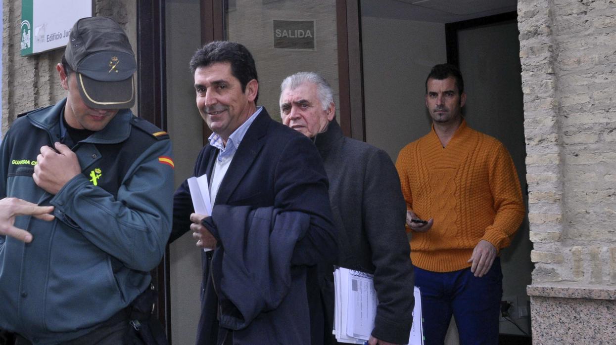 Antonio Maestre, a su salida de los Juzgados de Sevilla, en una imagen de 2014