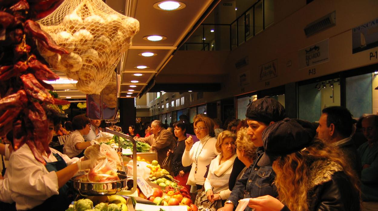 Imagen de archivo del Mercado de Abastos de Chiclana