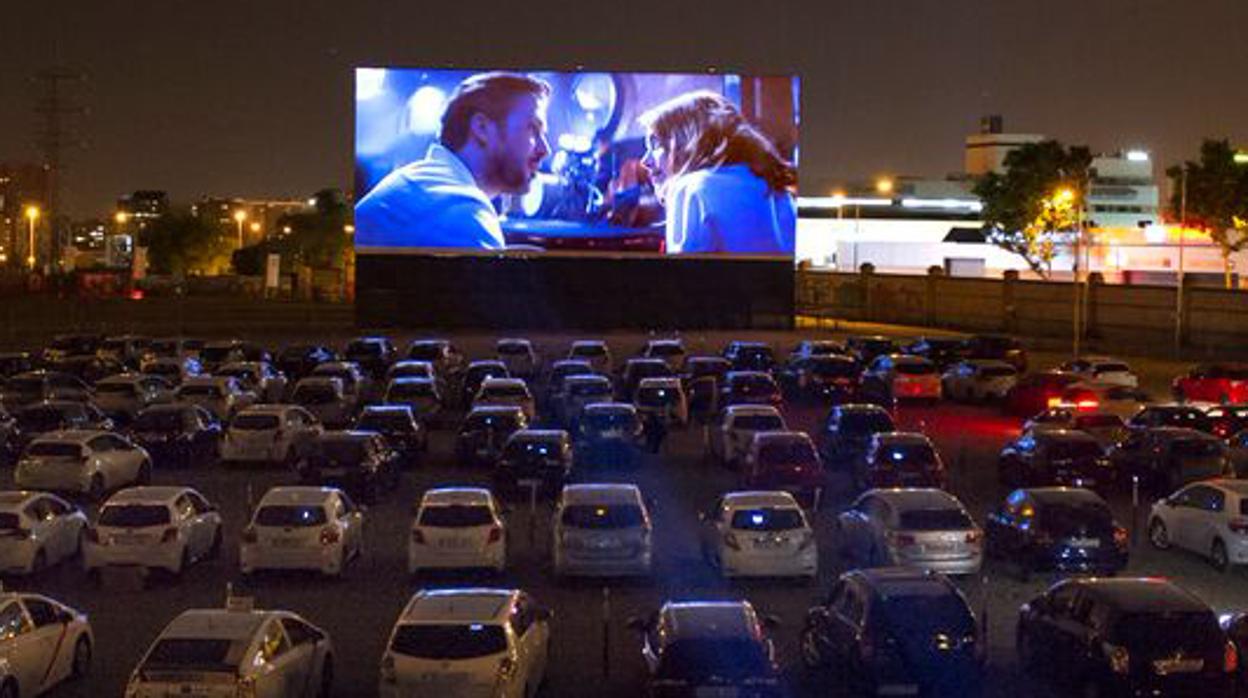 Ejemplo de autocine en Madrid