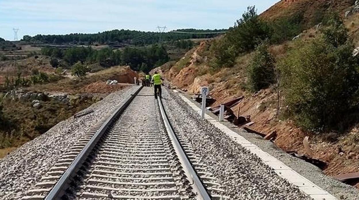Las obras en línea férrea entre Algeciras y Bobadilla siguen avanzando