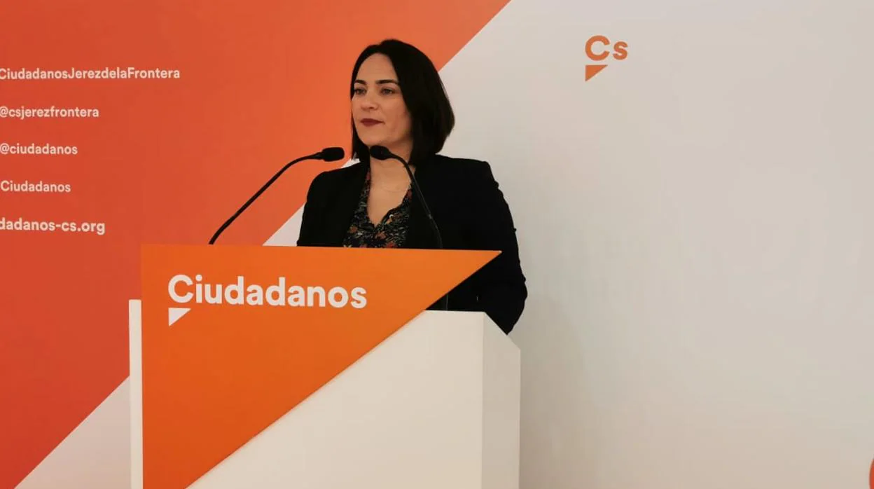 La diputada nacional de Ciudadanos por Cádiz, María del Carmen Martínez