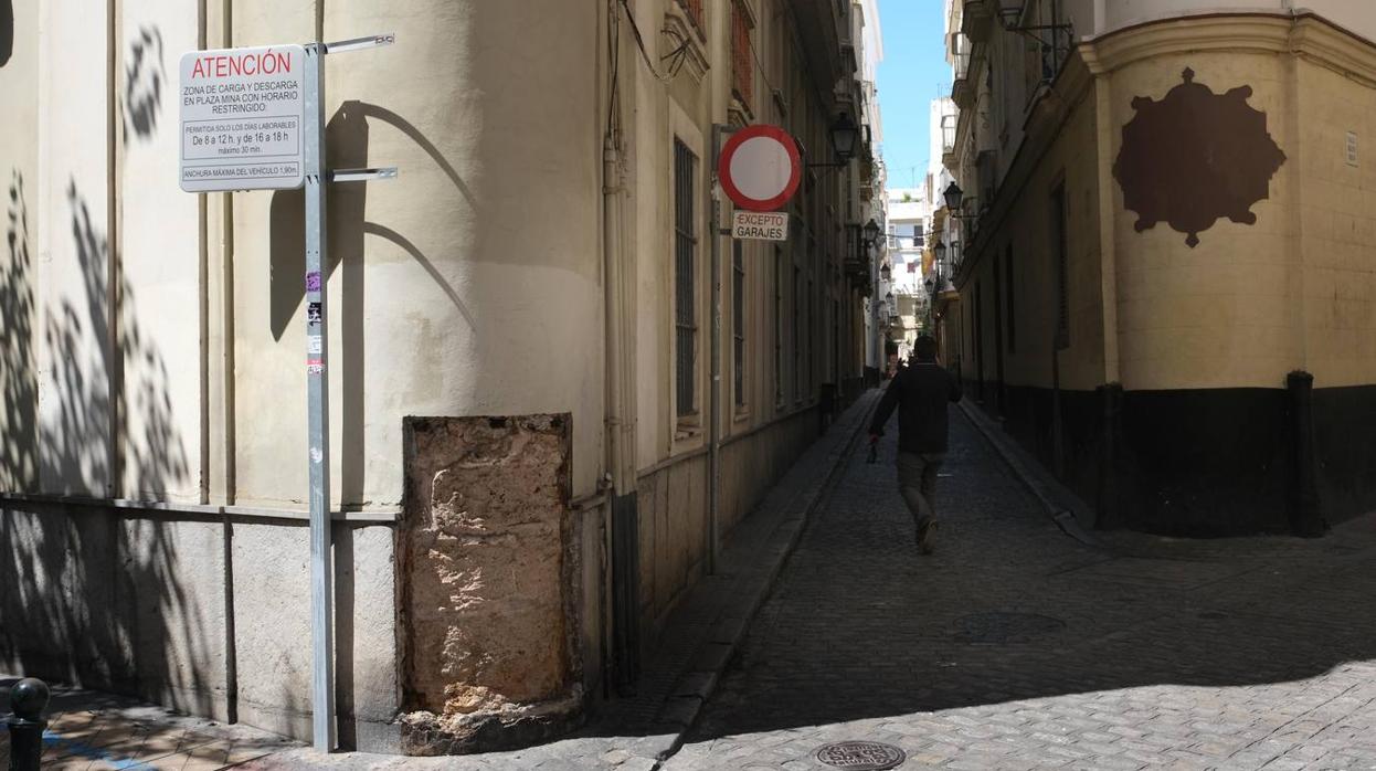 El esquinal del edificio Roma ha sido retirado por precaución