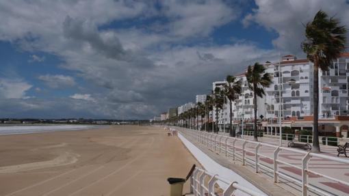 Playa de Valdelagrana en El Puerto.