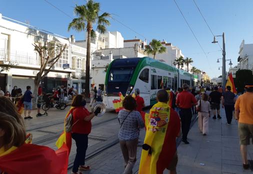 Cacerolada contra el Gobierno en San Fernando