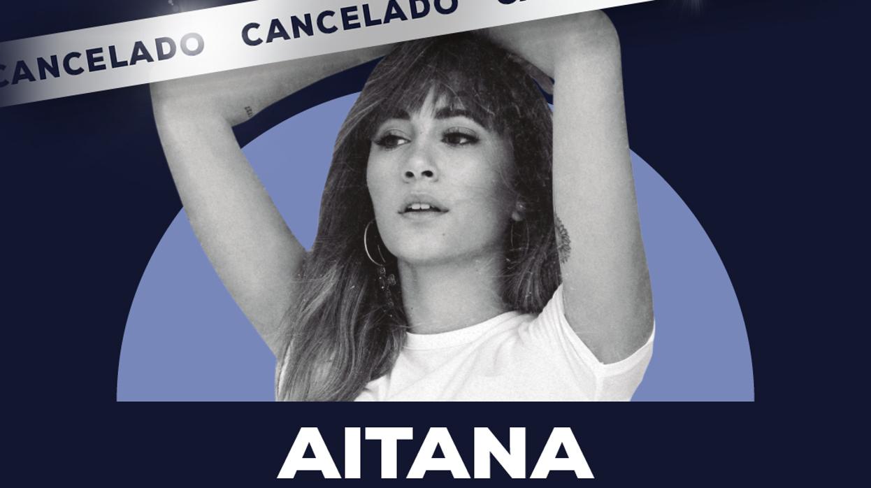 Cancelado el concierto de Aitana en el Concert Music Festival