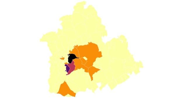 Solo en doce municipios de la provincia de Sevilla hay restos de Covid-19 en los últimos catorce días