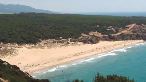 Vista de la playa del Cañuelo