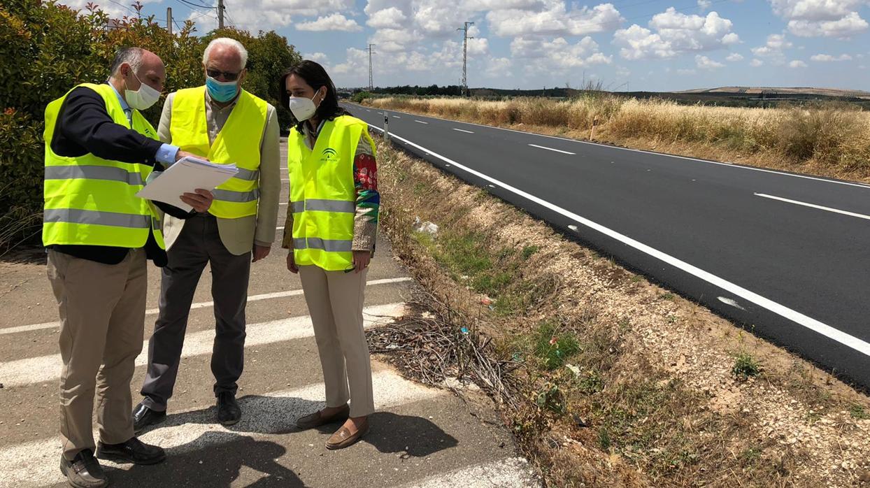 La Junta ha invertido 153.000 euros en distintas actuaciones en carreteras de la Sierra Sur