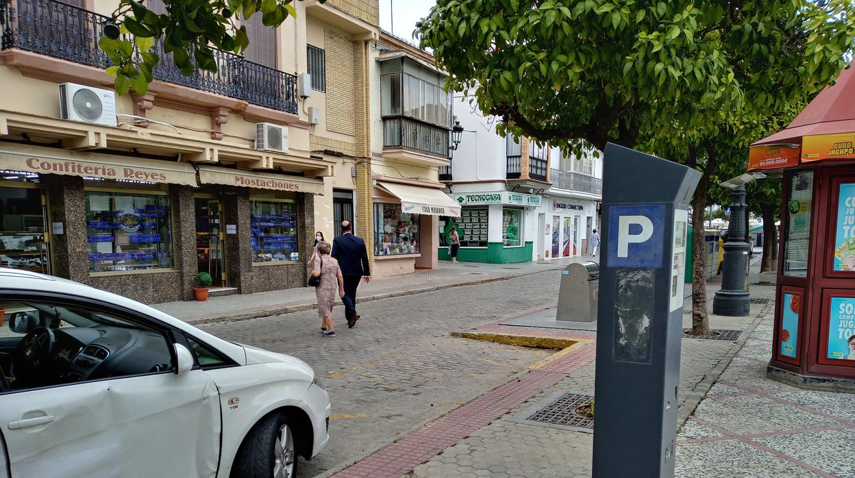 Desde que comenzó el estado de alarma la zona azul en Utrera ha dejado de funcionar