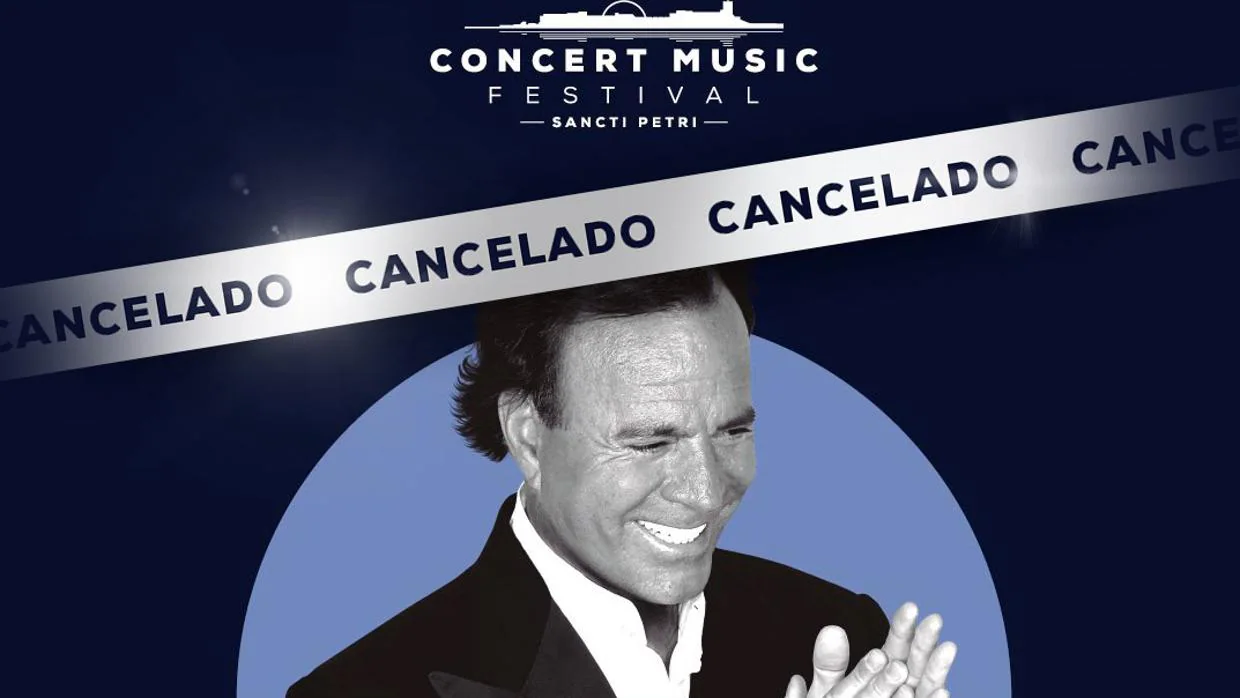 Cancelado el concierto de Julio Iglesias en el Concert Music Festival previsto para el 14 de agosto