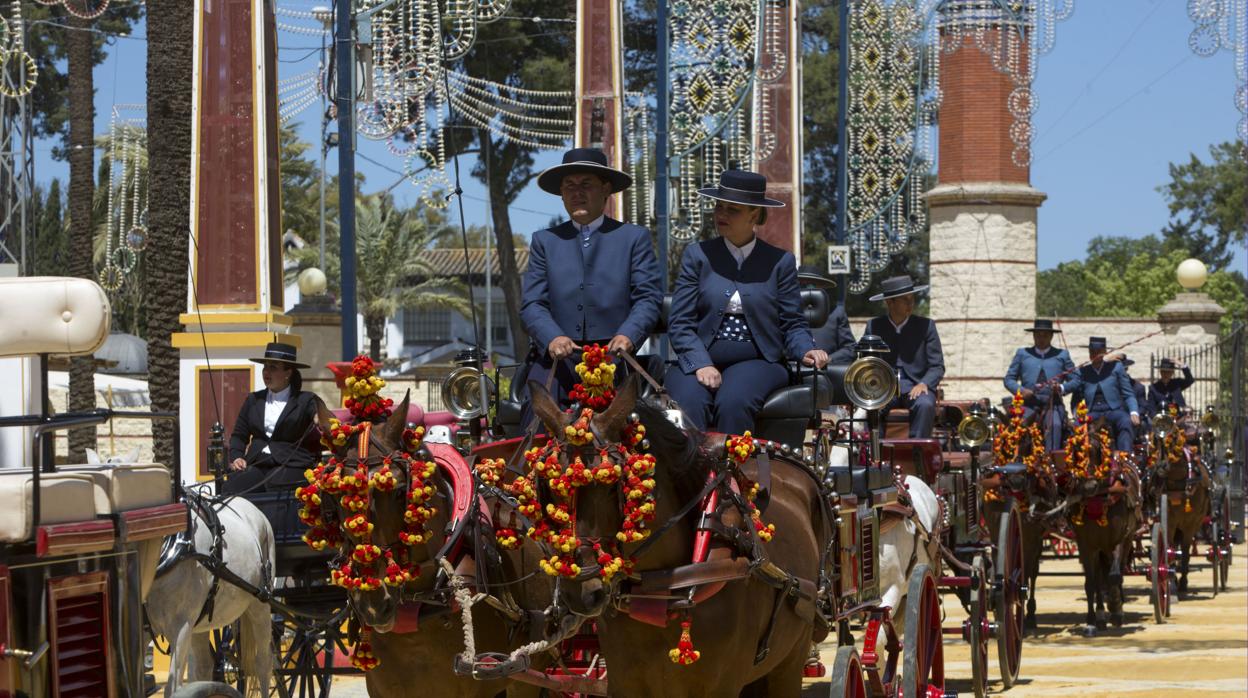 Imagen de archivo de la Feria de Jerez.