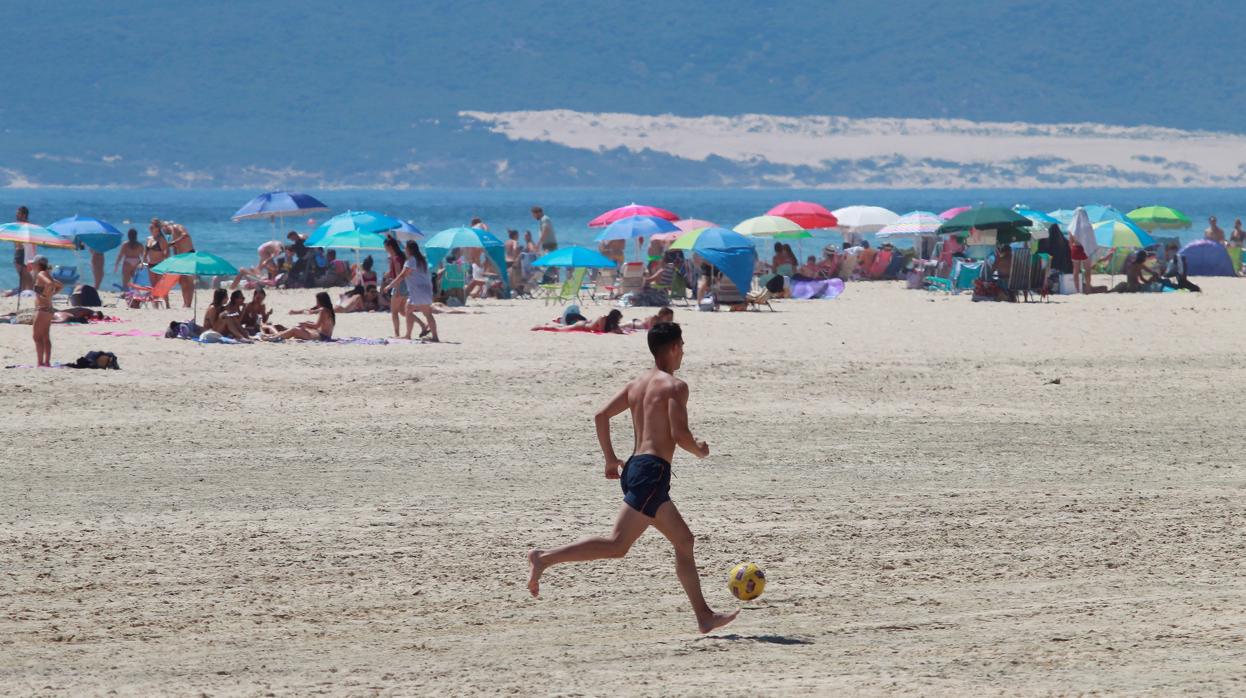 Imagen de la playa de Los Lances en Tarifa