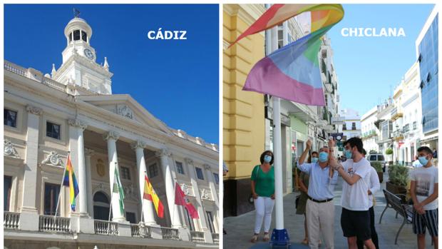 Kichi se salta la prohibición del Supremo y pone la bandera LGBTI en el Consistorio de Cádiz