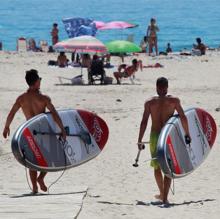 Tarifa espera la llegada de numerosos turistas nacionales este primer fin de semana.