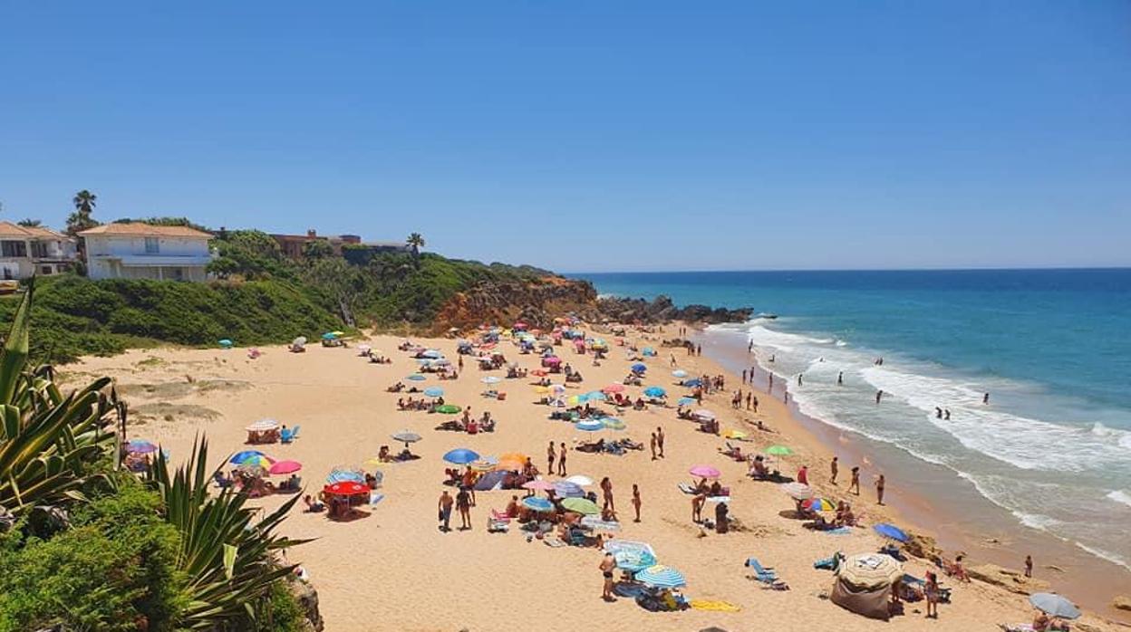 Una de las calas de Conil.