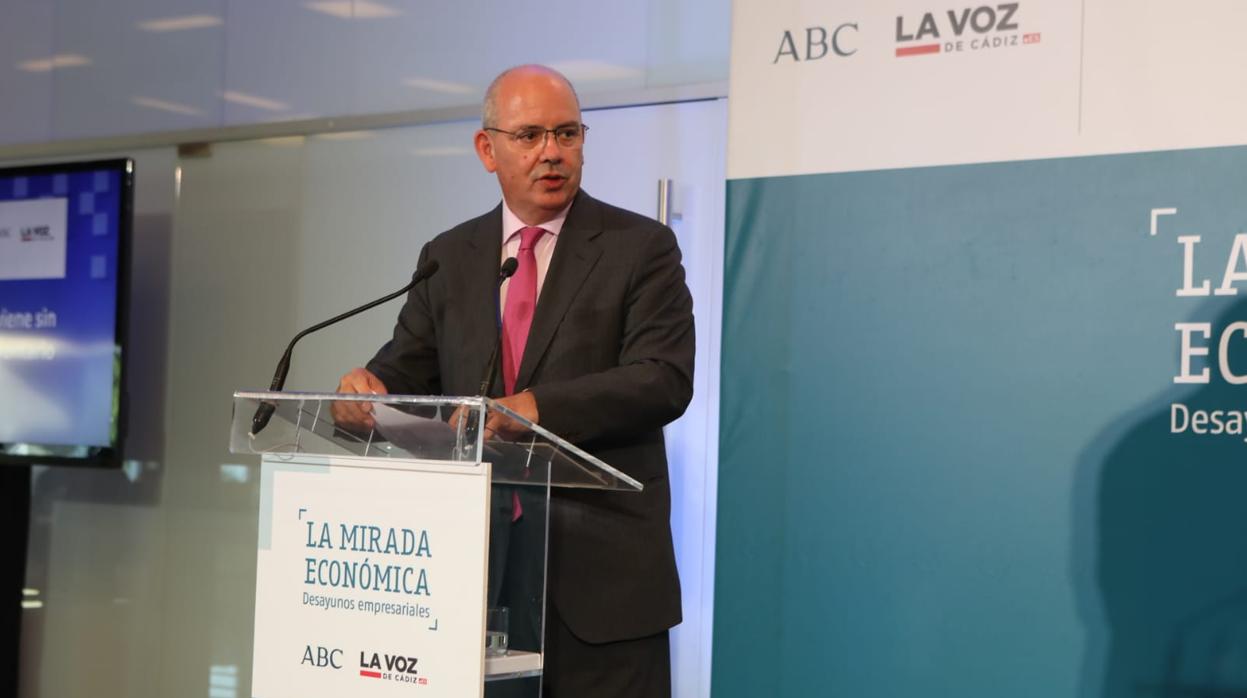 Javier Sánchez Rojas al inicio de La Mirada Económica.