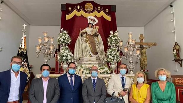 El Covid-19 marca la celebración de la festividad de la Virgen del Carmen en El Puerto