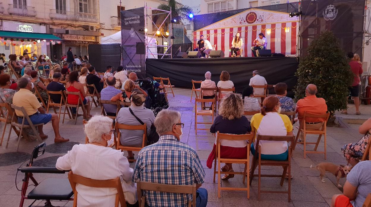 Papel protagonista del flamenco durante la conmemoración de la Feria de San Fernando