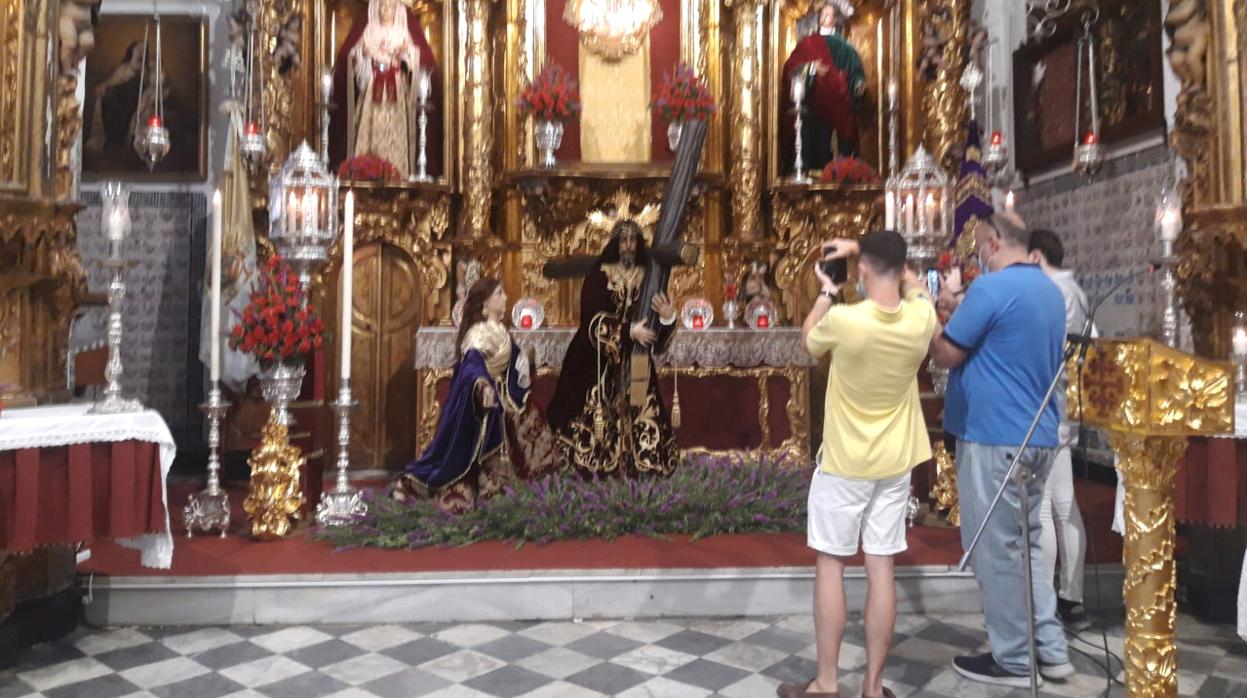 Nazareno y Santa María Magdalena recuerdan su intercesión milagrosa contra la epidemia de peste en Cádiz