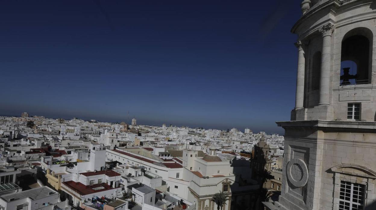 Vista de Cádiz desde la Catedral