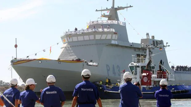 Hacienda autoriza construcción de un BAM-IS en Navantia Puerto Real, por 167 millones de euros