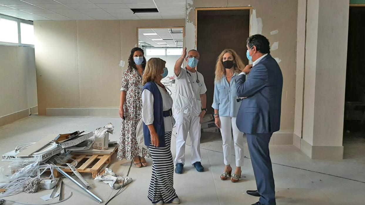 Visita al Hospital de Puerto Real