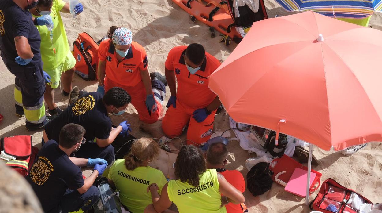 Los sanitarios no han podido hacer nada por salvar del hombre