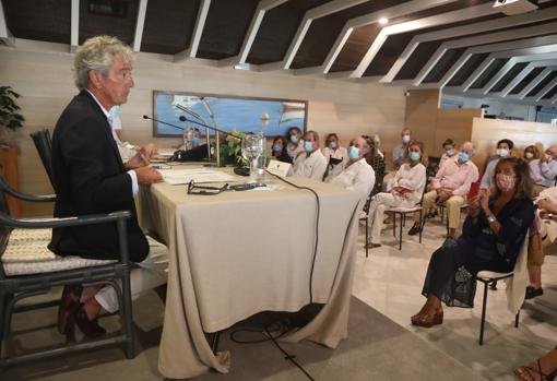 José María Pacheco Guardiola en el Aula de Cultura