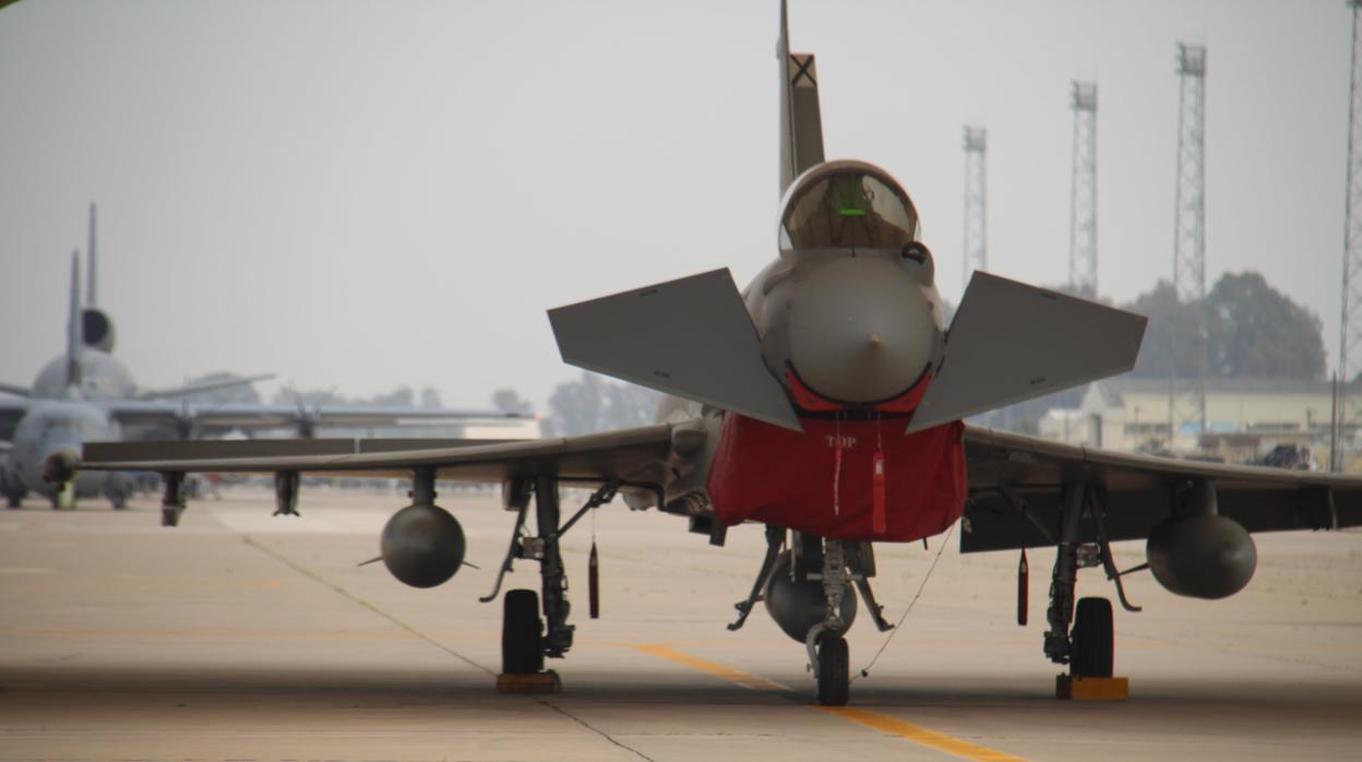 La pista aérea de la Base de Morón, situada íntegramente en término municipal de Arahal