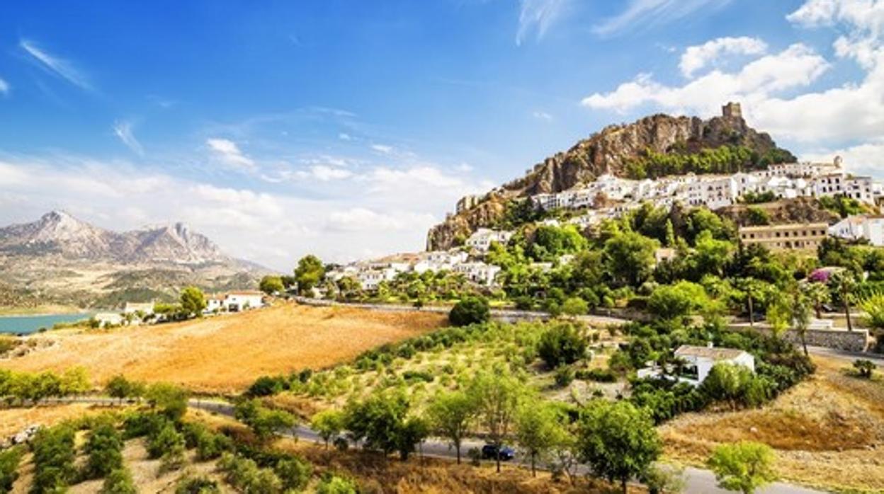 La localidad gaditana de Zahara de la Sierra