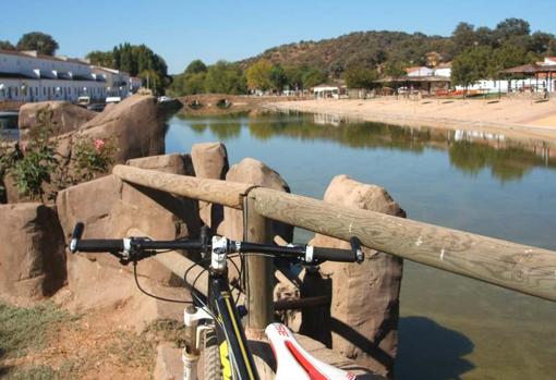 Bicicleta en San Nicolás del Puerto