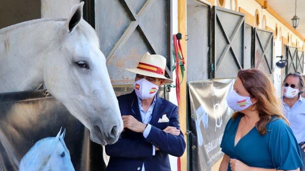 Crespo ensalza el esfuerzo por recuperar el Concurso Morfológico de Caballos de Jerez