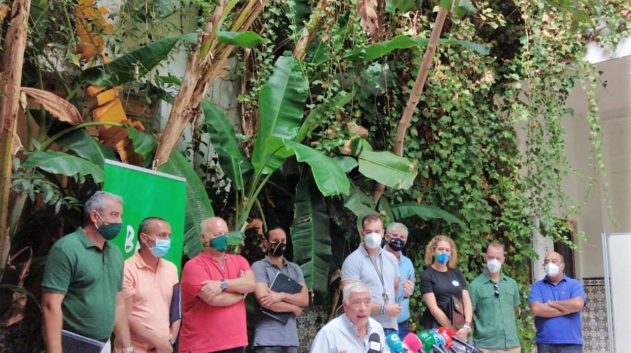 Concentración en Algeciras en apoyo a las Fuerzas de Seguridad en la lucha contra la droga