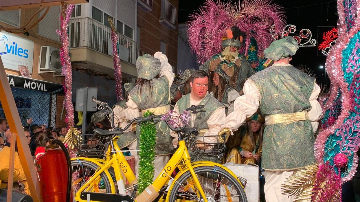 Carroza de la cabalgata de los Reyes Magos de La Algaba