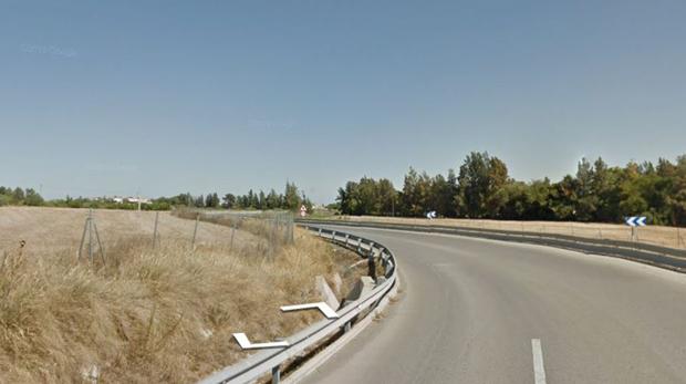 Investigan la relación del cadáver encontrado este martes en la A-471 de Lebrija con el accidente del lunes