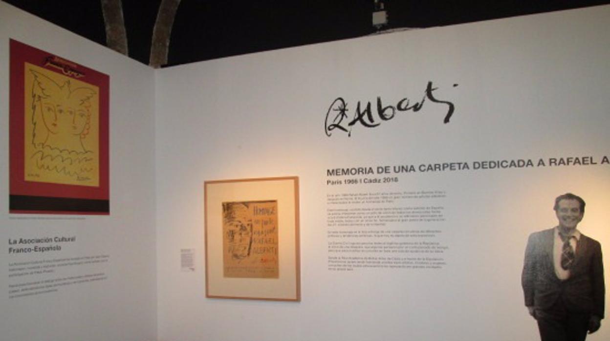 Diputación y el Instituto Cervantes llevan &#039;Exiliarte&#039;, la muestra sobre Rafael Alberti, a París