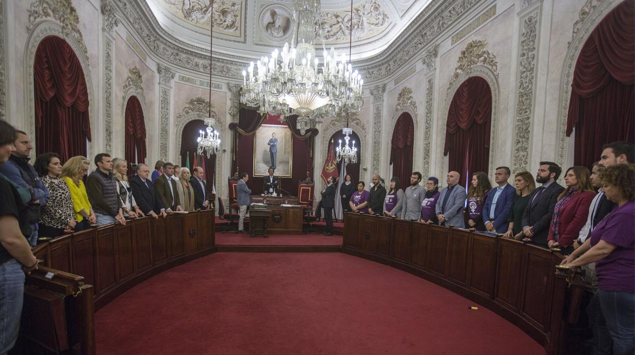 Imagen de archivo de un Pleno del Ayuntamiento.