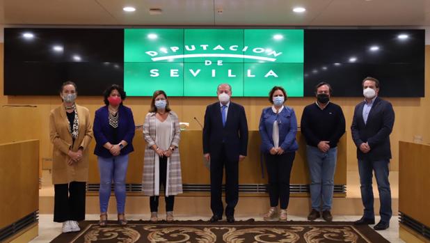 El presupuesto de la Diputación de Sevilla, con 471 millones de euros, pendiente de Hacienda para crecer