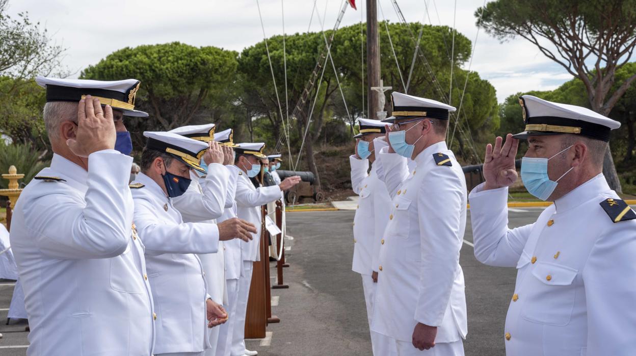 Bendición del cruceiro del Cuartel General dela Flota